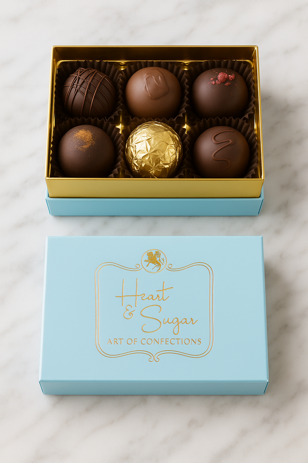 Signature Collection Truffles · 6-Piece Box